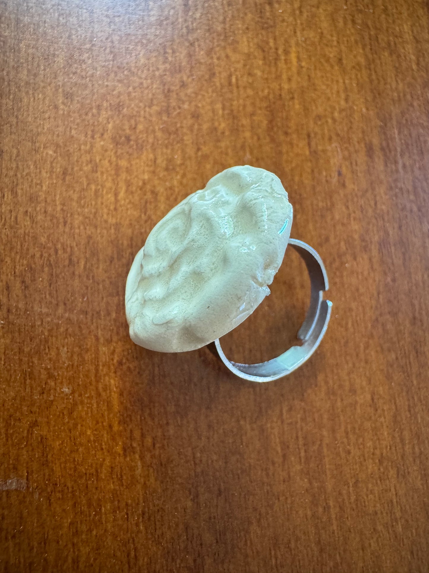 White Flower Ring
