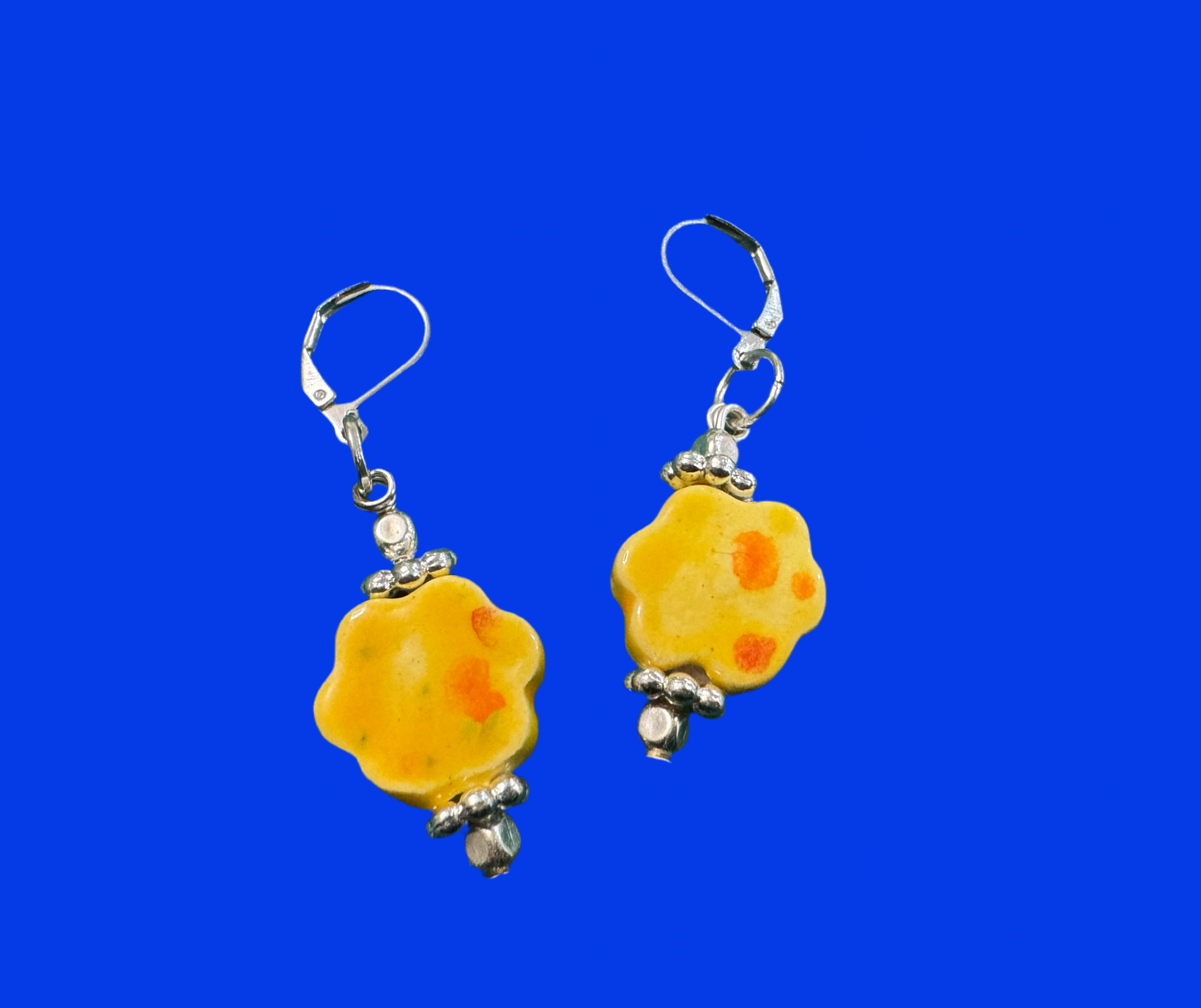 Sunburst Flower Earrings