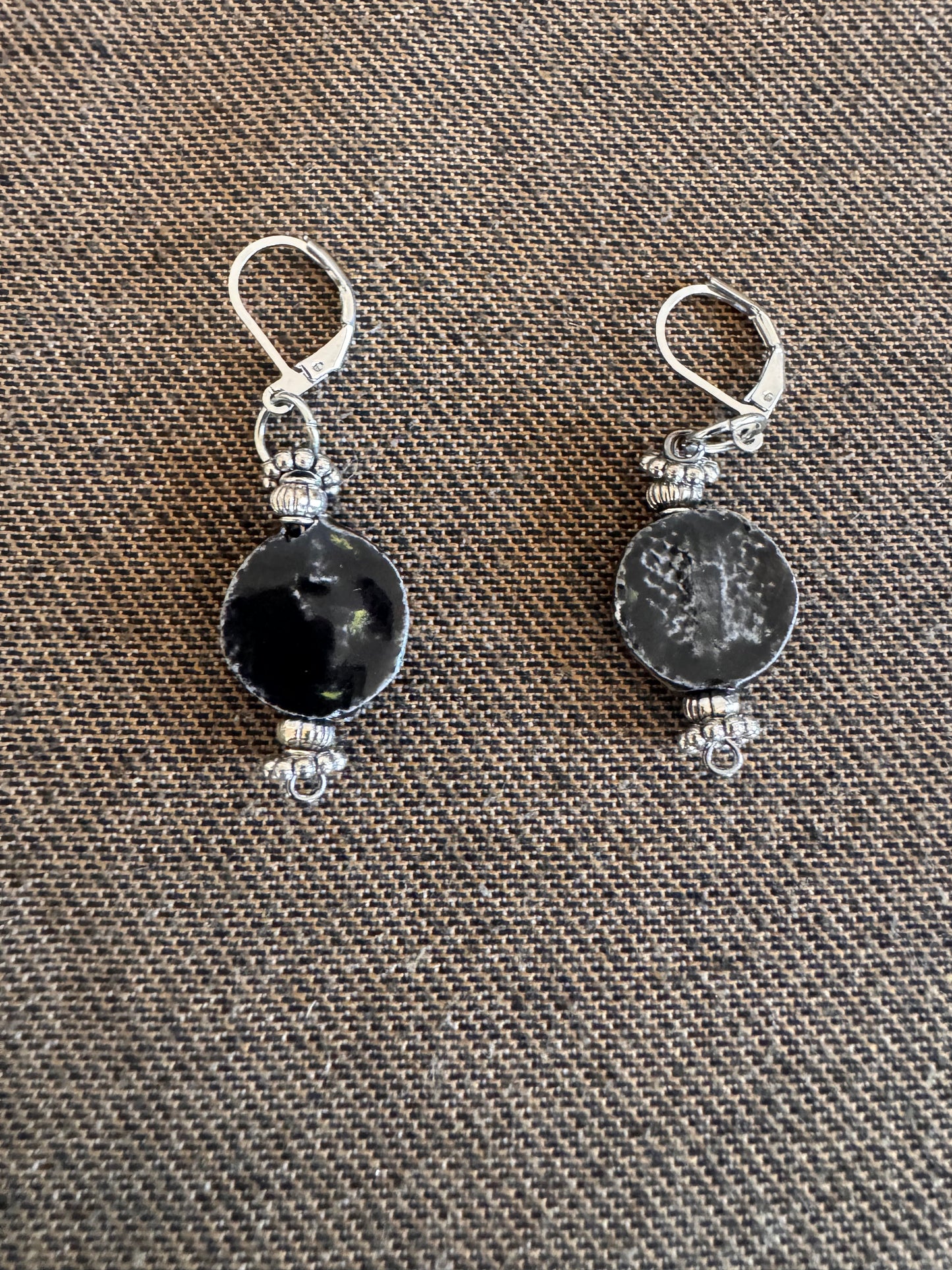 Black Dangle Earrings