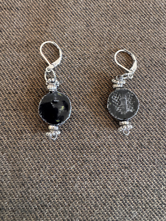 Black Dangle Earrings