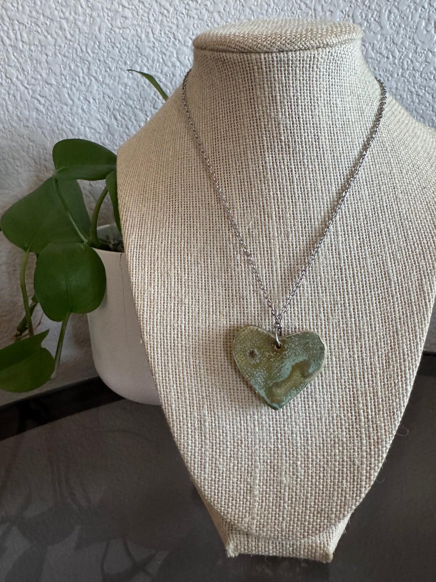 Faith Emerge Heart 16’ Necklace