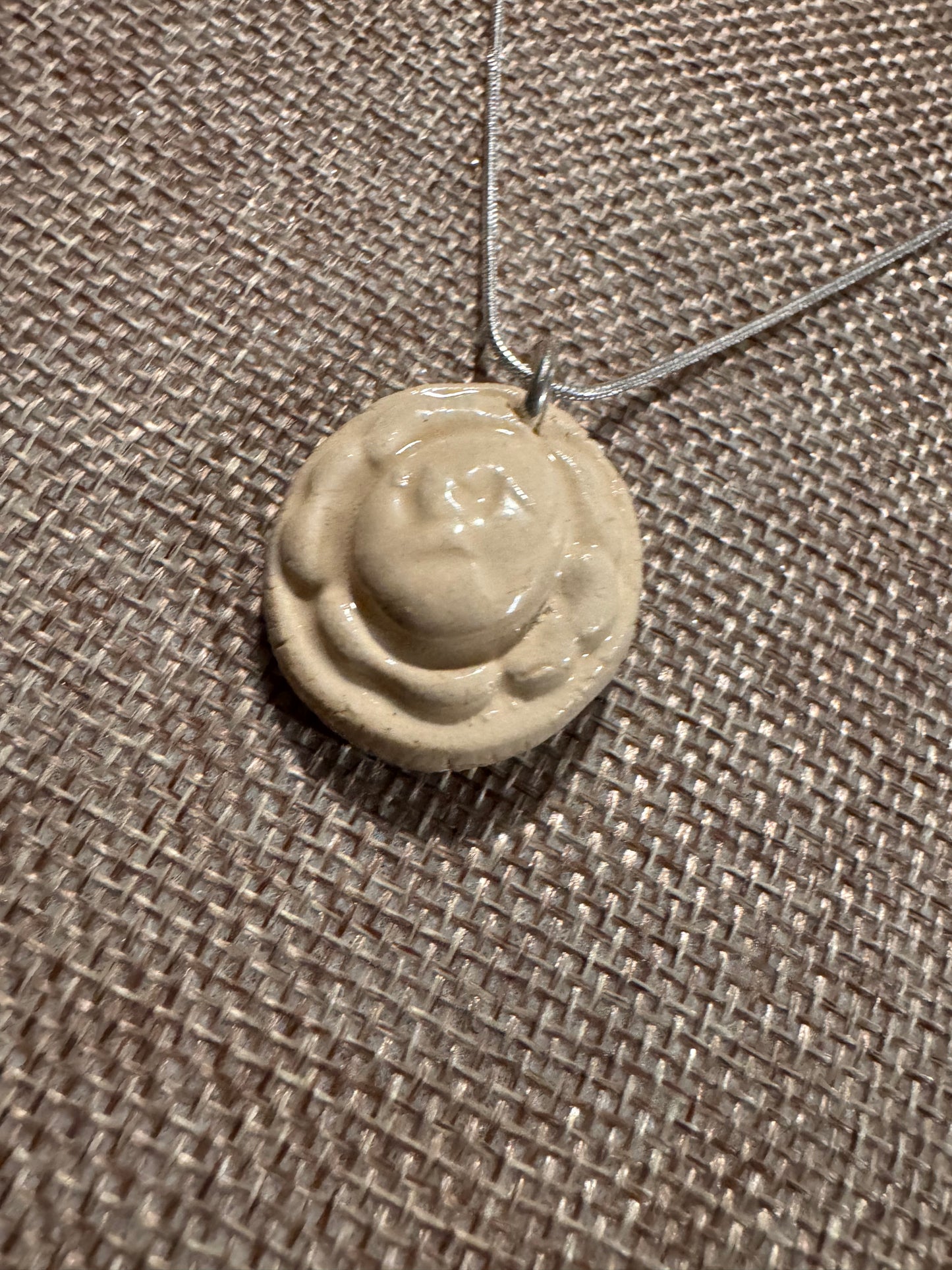 White Rose Necklace