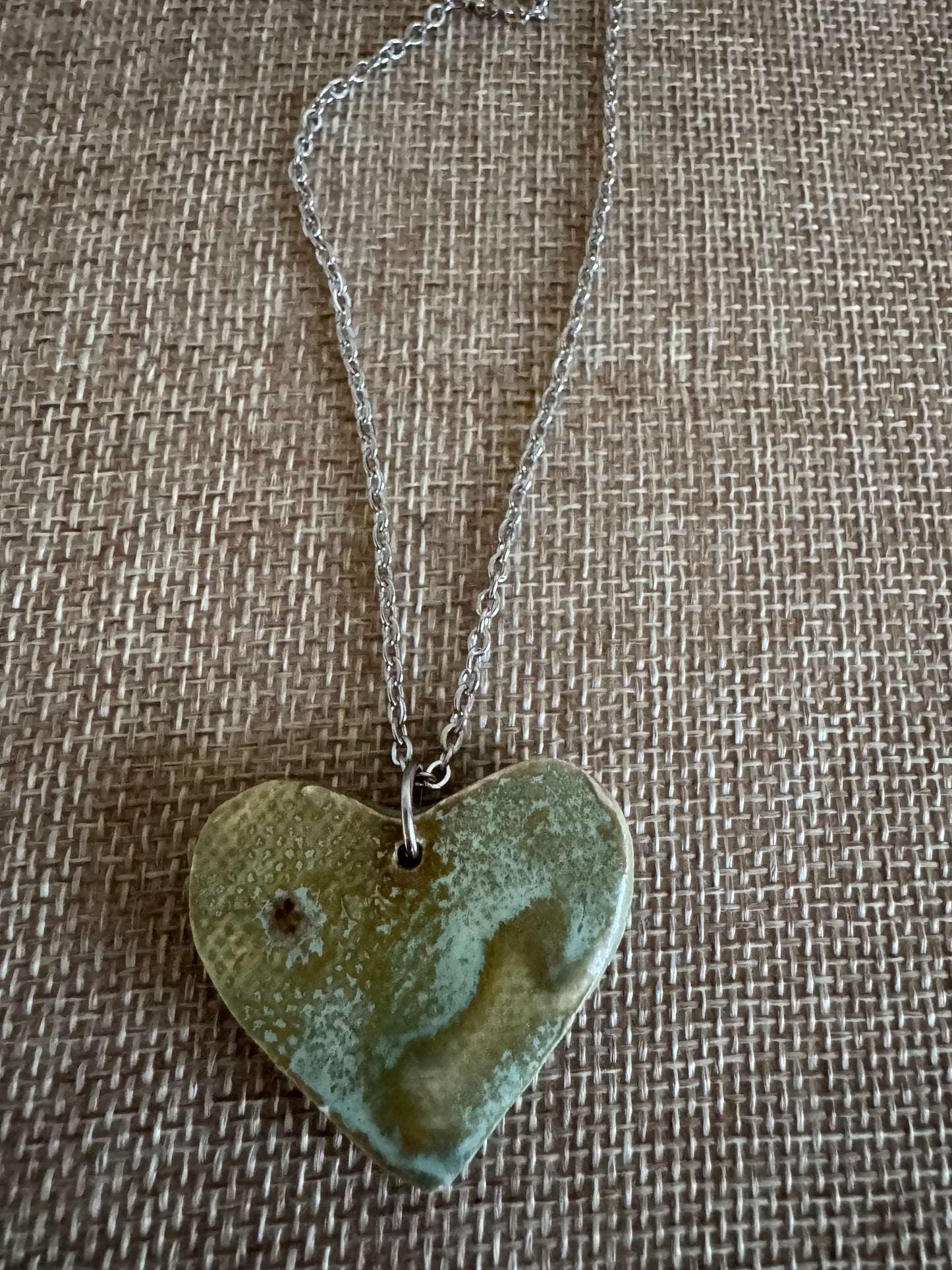 Faith Emerge Heart 16’ Necklace