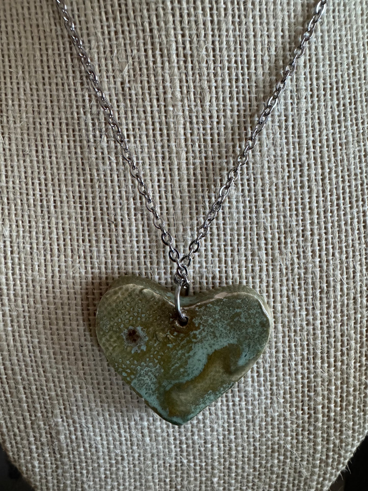 Faith Emerge Heart 16’ Necklace