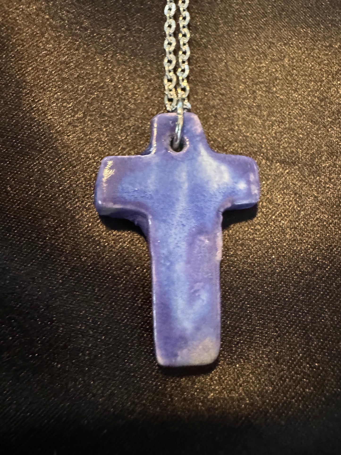 Blue Small Cross