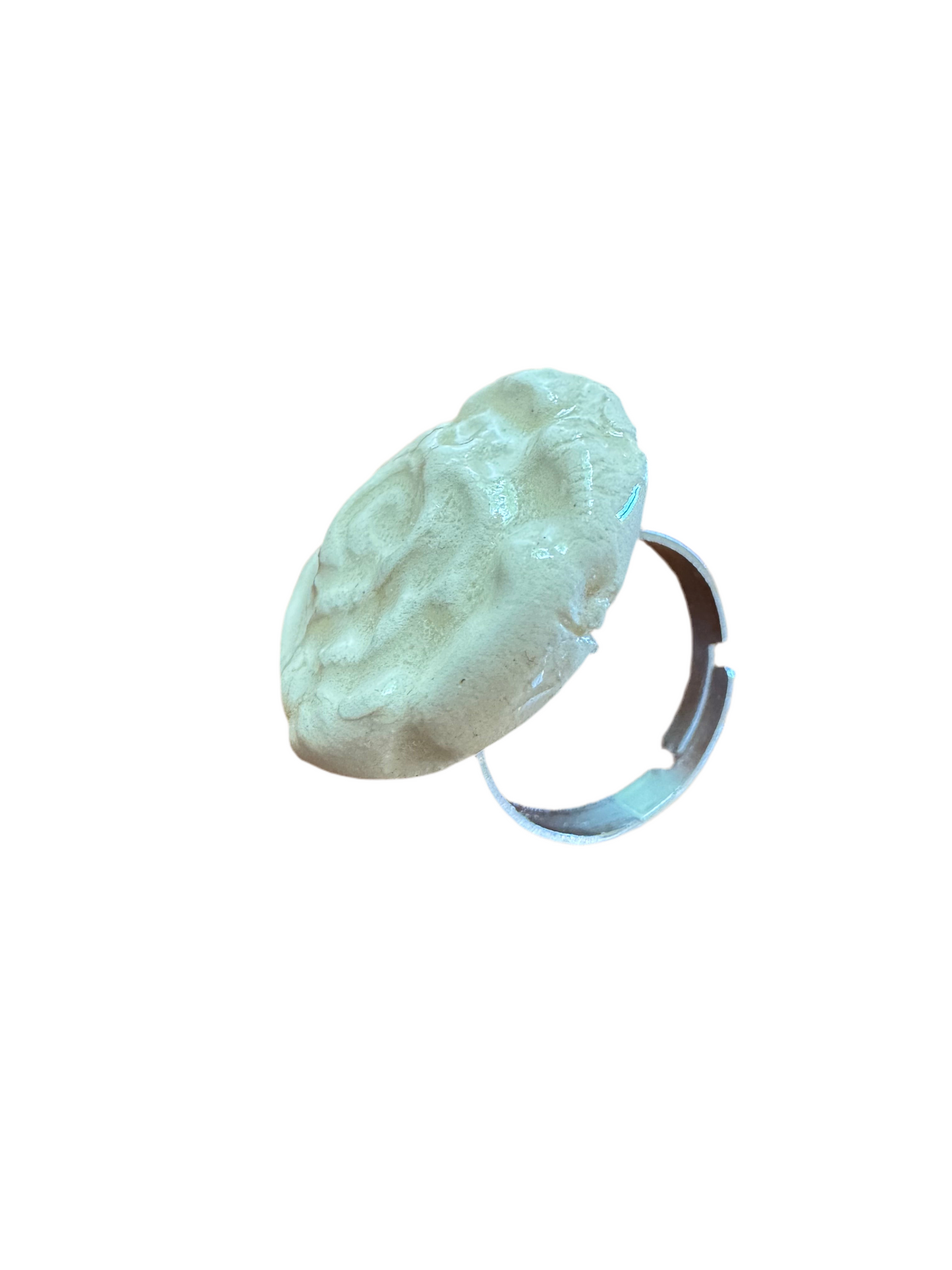 White Flower Ring