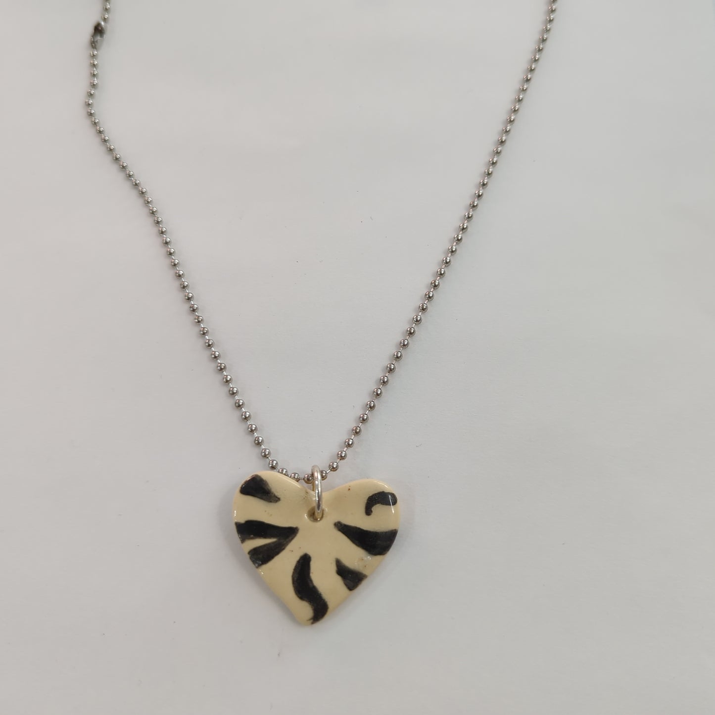 Zebrea Heart Necklace